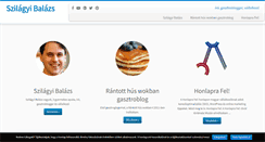 Desktop Screenshot of bmintbalazs.com